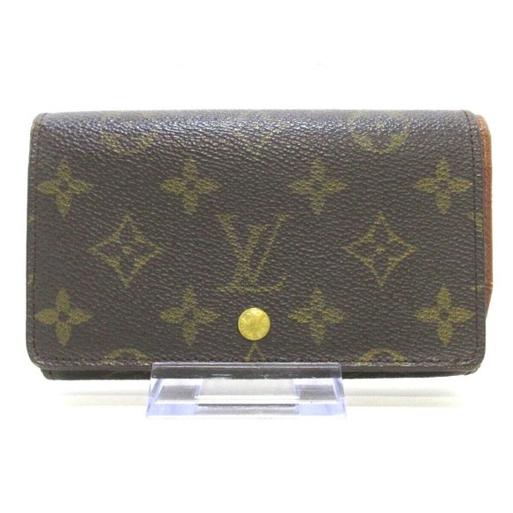 Auth LOUIS VUITTON Porte Monnaie Tresor M61730 Monogram SP0072 - Picture 1 of 16